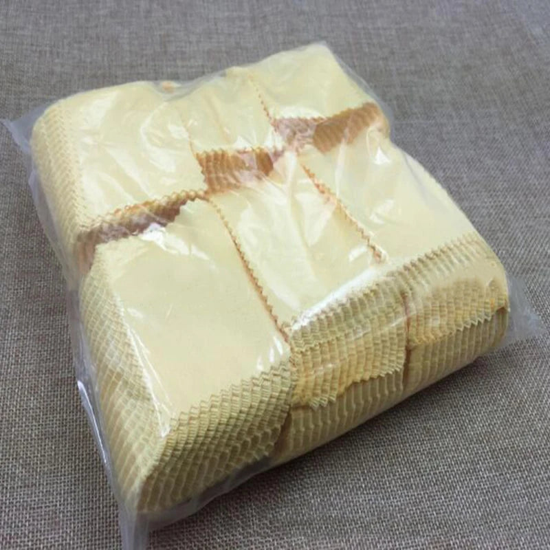 Portable Pure 100Pcs/Pack Sunglasses Cloth 6*8CM Cleaning Cloth Glasses Mobile Phone Screen Glass Lens Cleaner Eyewear Accessory