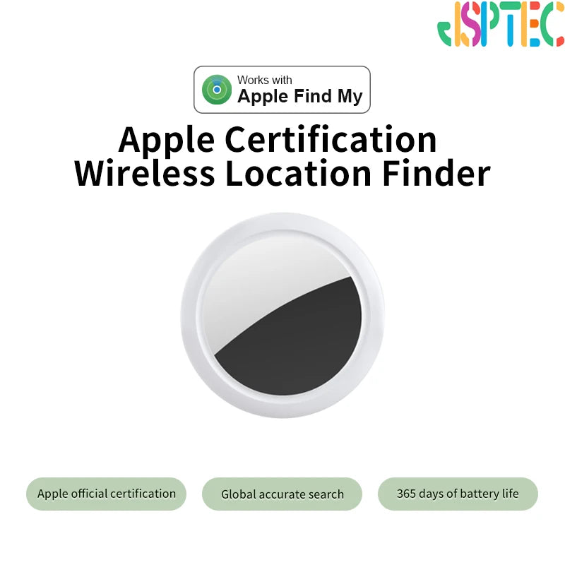 Security Bluetooth GPS Tracker Tag Based on iphone Find My app airtag Anti-lose Sound Locate Message Reminder Alarm Key Finder