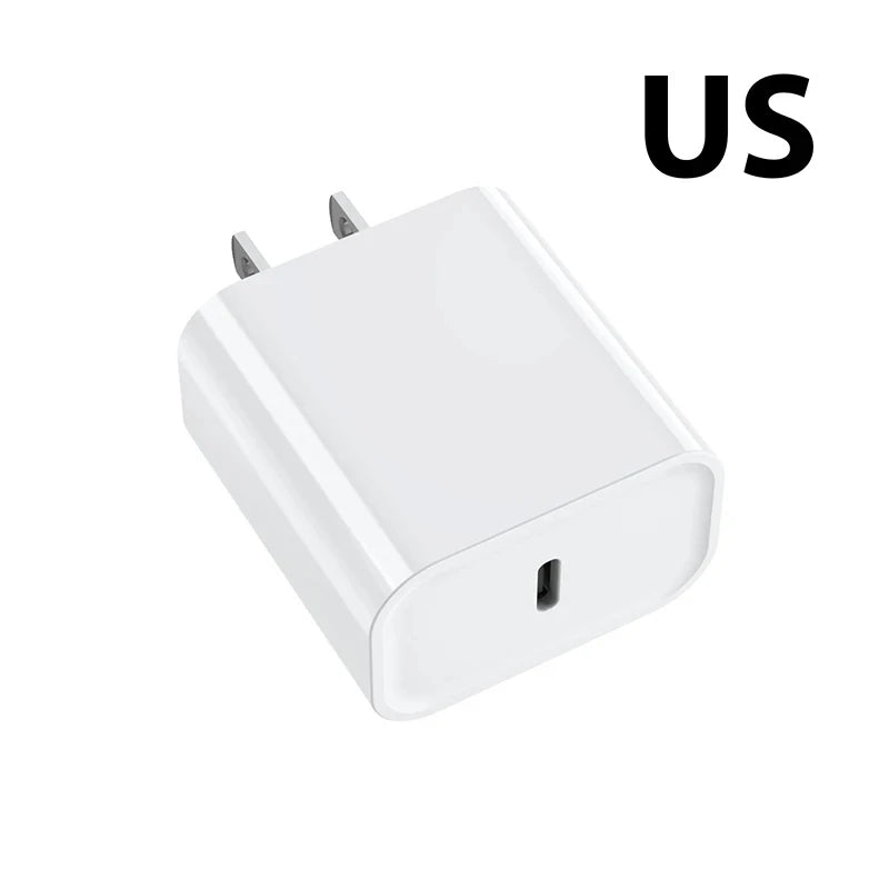 PD 40W Charger USB C Fast Charging Cable For iPhone 17 16 15 Pro Max Air Mini Type C Data line Quick Phone Charger Power Adapter